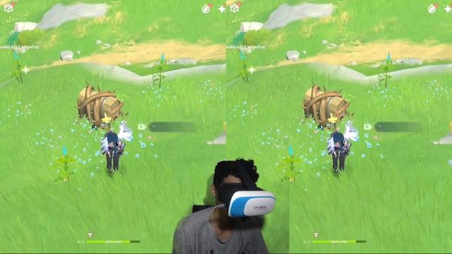 How to Play Genshin Impact in VR Using Your Phone! Virtual Reality Gameplay! смотреть онлайн