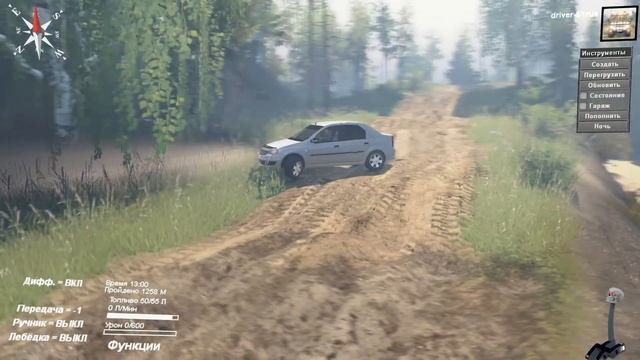 Spin Tires 03.03.16 Renault-Logan 2012 смотреть онлайн