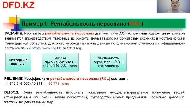 Как рассчитать рентабельность персонала ROL | Что такое рентабельность персонала ROL | Финансы смотреть онлайн
