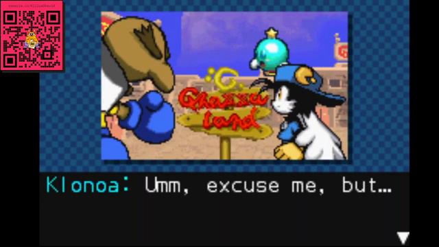 Klonoa: Empire of Dreams - Ghazzaland - Vision 1.1 (GBA/VBA) Walkthrough смотреть онлайн