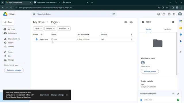 ? Hosting a Website for FREE in Google Drive ???|| Step-by-Step Tutorial || #viral #hosting смотреть онлайн