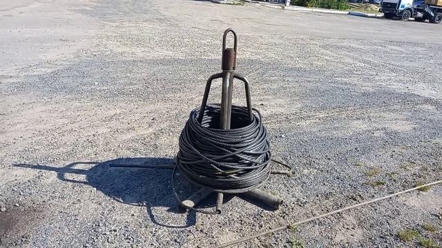 Меняем канат автокрана 16 тонн КС-4572 Галичанин. смотреть онлайн