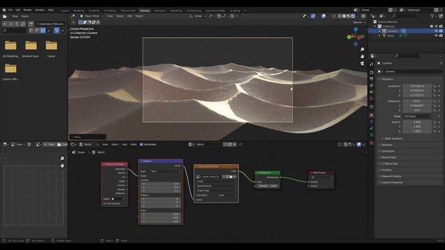Procedural Sand Dunes - Geometry Nodes Tutorial (Beginner Edition) смотреть онлайн
