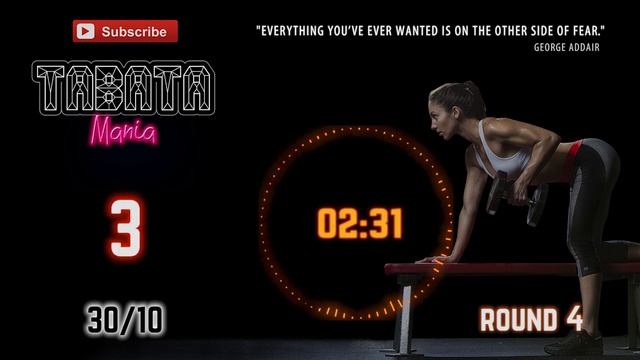 TABATA 30/10 - HiiT Workout Music W/ TIMER - Intense NCS Ft TABATAMANIA