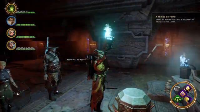 Dragon Age™: Inquisition - Bull tells Ataash something is missing in the tombs of The Hissing Waste смотреть онлайн