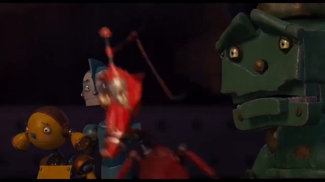 Robots but it’s the characters making weird noise and probably also screaming смотреть онлайн