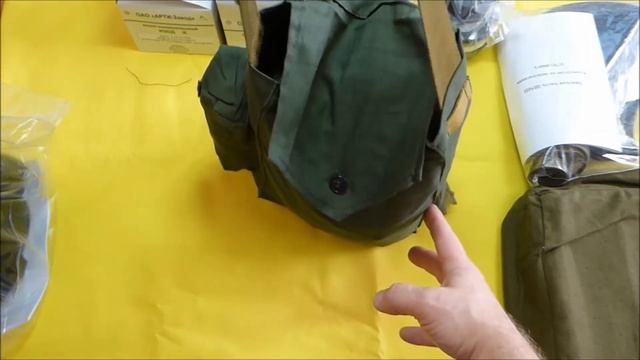 Сумка ГП 7, хранение и ношение противогаза смотреть онлайн