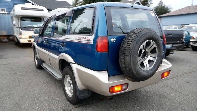 Nissan Mistral 1994, 4x4 T-Diesel TD27 JDM-RHD For Sale In WA Seattle.