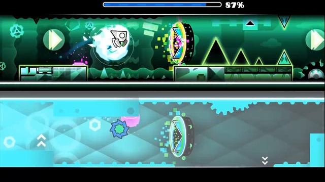 Real 2-Player Dual mode! l "Multition" by Mulpan & Partition [Verified] l Geometry dash 2.11 смотреть онлайн