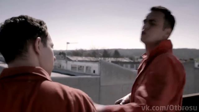 Финли! Язык прикуси, когда про мамку мою болтаешь! MisFits, Отбросы смотреть онлайн