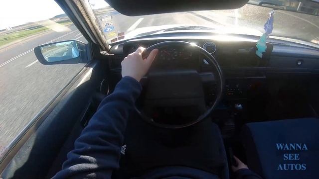 1992 - Volvo 240 w/ Volvo 940 B230FK Turbo Engine | POV Drive around | Wanna See Autos смотреть онлайн