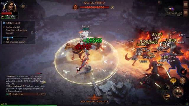 Diablo Immortal, Crusader, Rift 239 смотреть онлайн