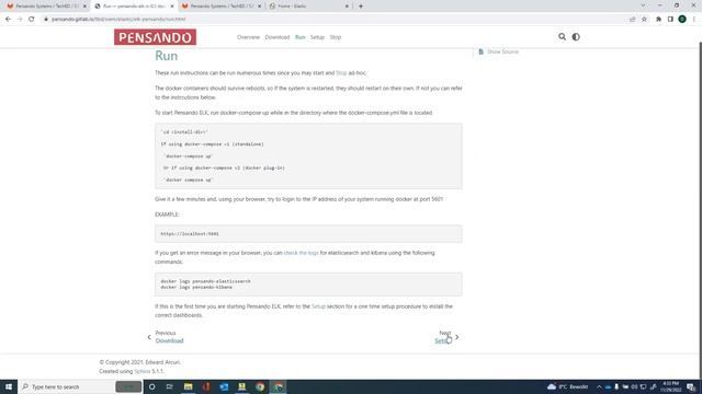 Pensando Services Manager Elastic Search integration смотреть онлайн
