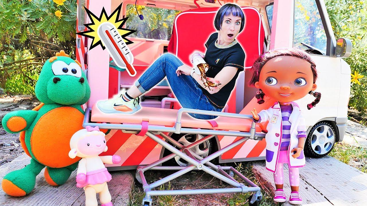 Мама Маша заболела? | Видео с игрушками для детей | Мама для Лаки смотреть онлайн