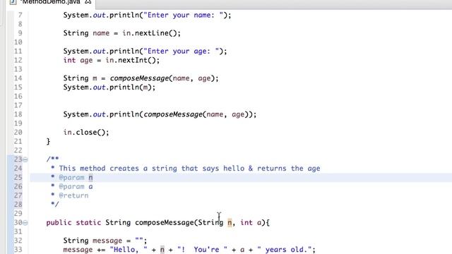 Method Annotation in Java смотреть онлайн