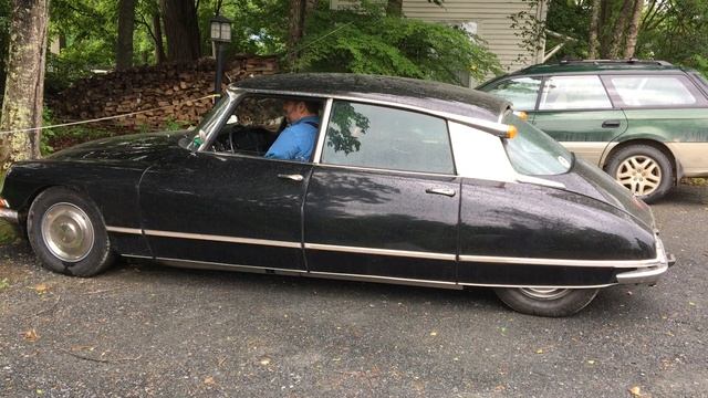 1971 Citroen DS 21 Hydropneumatic suspension! смотреть онлайн