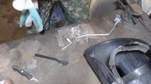 Сварка алюминиевой трубки кондиционера. Протёрлась!