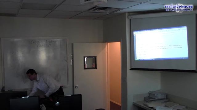 April 2013 Customs Broker License Examination Preparation Class 2 Part 7 смотреть онлайн