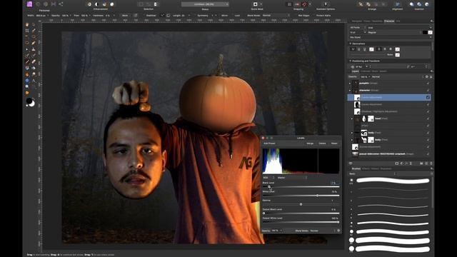 Halloween Photo Manipulation In Affinity Photo