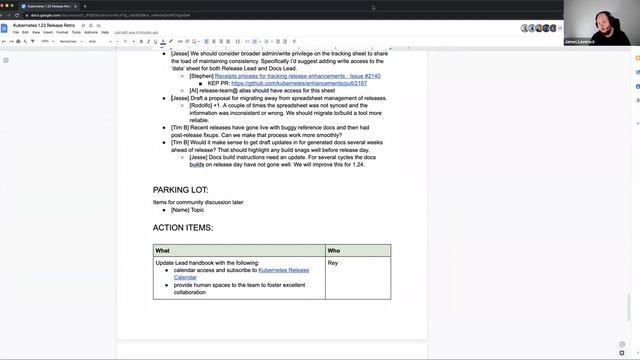 Kubernetes Release Team Meeting смотреть онлайн