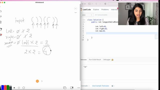 Leetcode 32 Longest Valid Parentheses смотреть онлайн