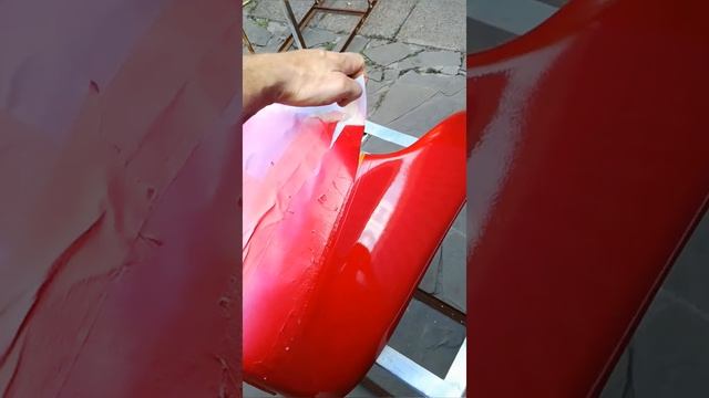 Красим Honda Joker 50 кубовый в два цвета. смотреть онлайн