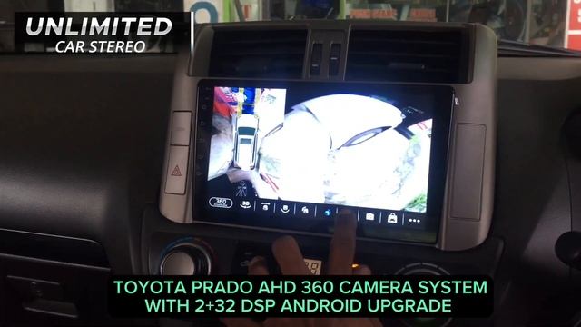 TOYOTA PRADO 150 (2010-2013)AHD 3D CAMERA SYSTEM UPGRADE 0775241069 смотреть онлайн
