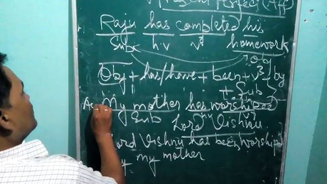 Active voice and Passive voice( Present Perfect Tense) смотреть онлайн