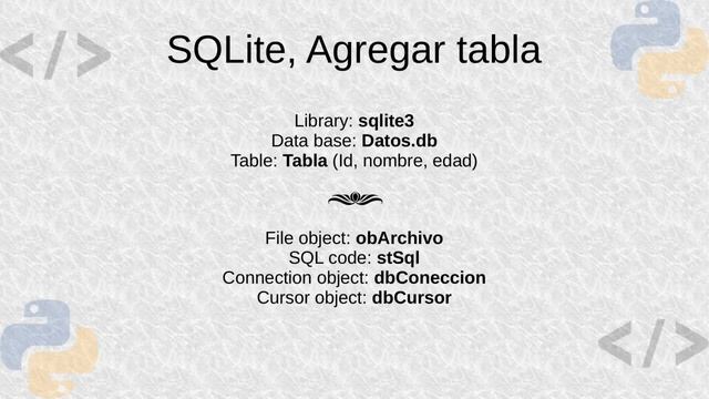 Python - SQLite, crear tabla смотреть онлайн