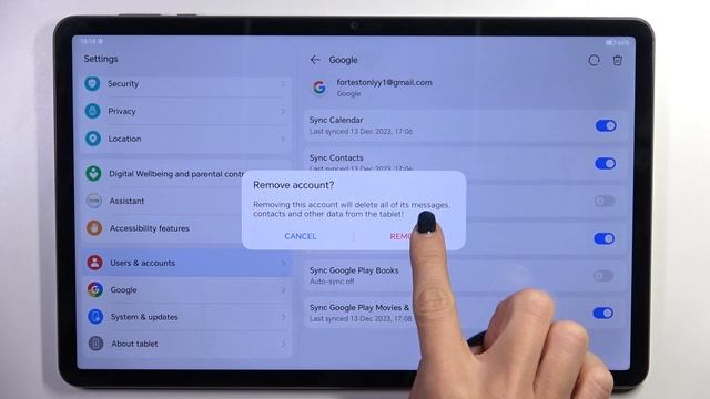 How to Remove Google Account in Honor Pad X9 – Switch Google Account смотреть онлайн
