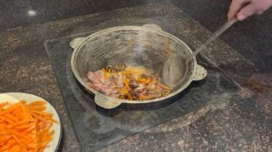 Узбекский плов с курдючным жиром