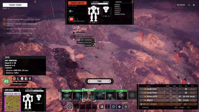 Unnecessary casualty | BattleTech Modded | RogueTech Online Map HHR Ep51 смотреть онлайн
