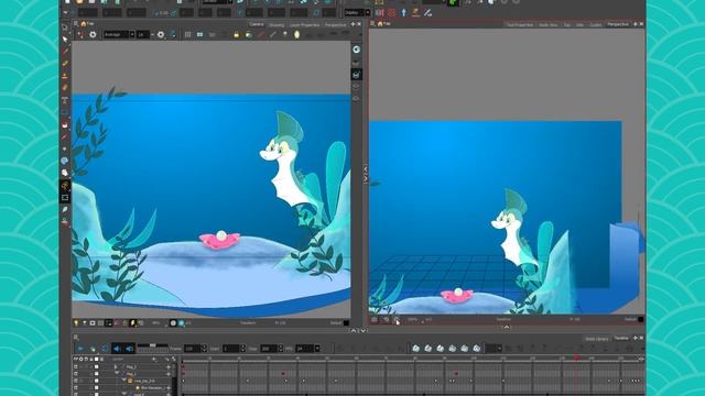 GENERAL- Perspective View and openGL node (Harmony 17) смотреть онлайн