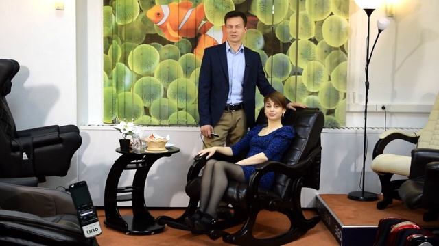 Массажное кресло качалка Ego Wave EG2001F Арпатек