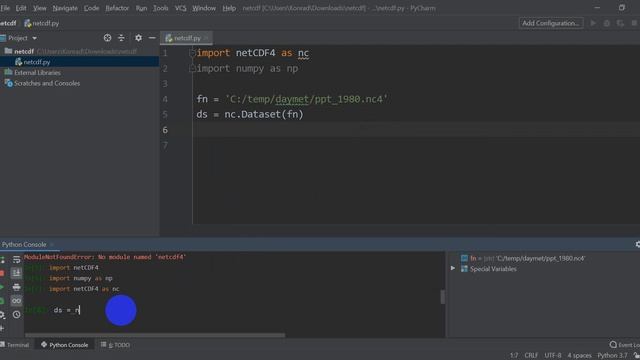 Intro to netCDF with Python (netCDF4) смотреть онлайн