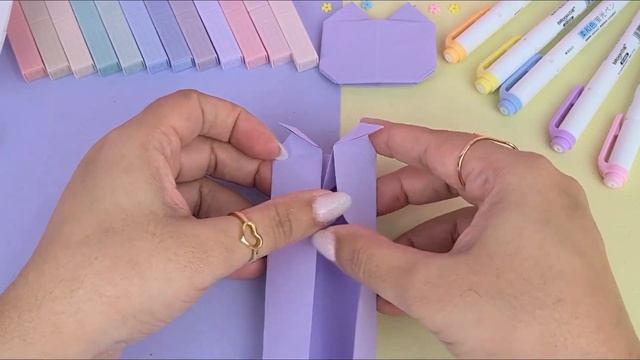 Origami Marcador de Página de Gatinho | Como Fazer Gato de Papel смотреть онлайн