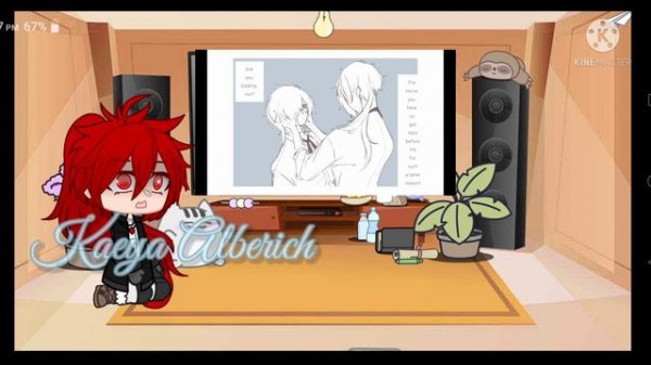 - Diluc Reacts To Kaeya Alberich Angst - Genshin Impact -