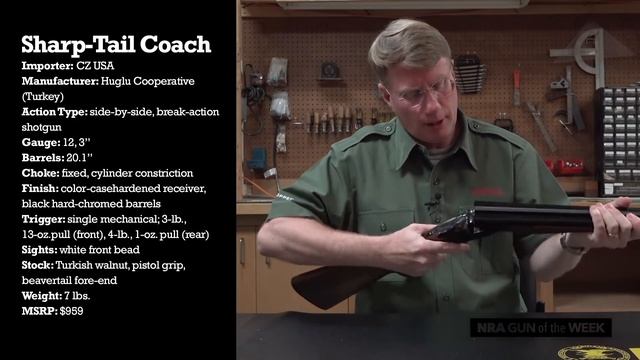 NRA Gun of the Week: CZ Sharp-Tail Coach Gun смотреть онлайн