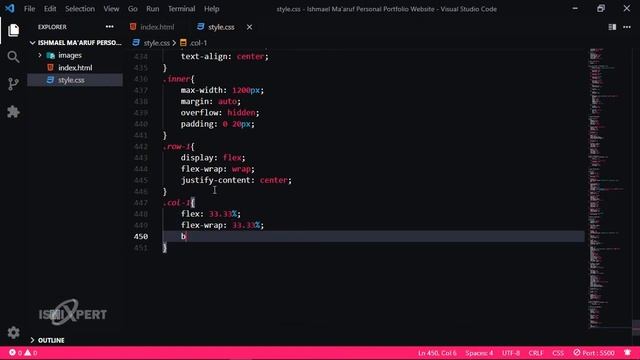How to Make a Responsive Personal Portfolio Website in HTML, CSS & JavaScript | Testimonials Sectio смотреть онлайн