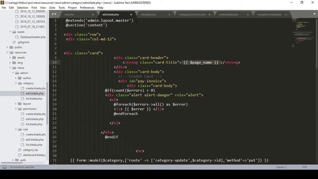 Laravel Tutorials From Scratch [Part 62] - Category Module Management Part 05. смотреть онлайн