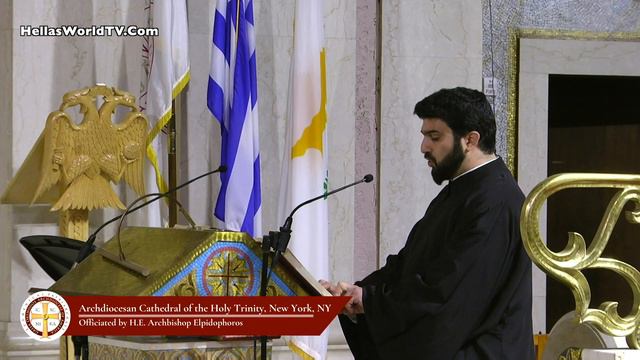 Orthros & Divine Liturgy on The Feast of St. Elpidophoros at The Archdiocesan Cathedral in NYC. смотреть онлайн