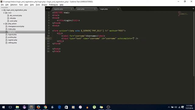 Login and Registration PHP MYSQLI Part 6 (1/3) Login смотреть онлайн