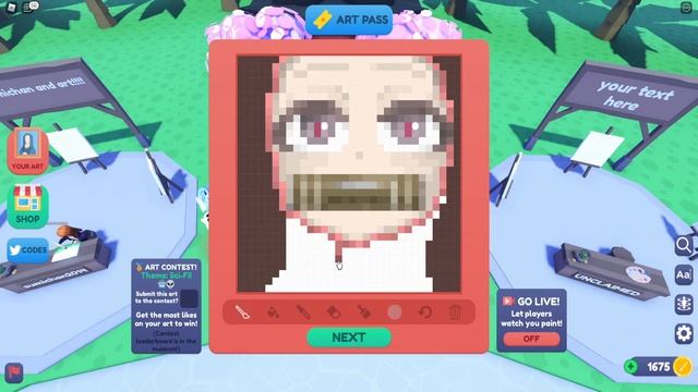 [Roblox | Starving artist] Draw nezuko смотреть онлайн