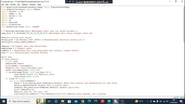 Projek KIT Osilasi Pegas Berbasis HC-SR04+Arduino & Interface Python 3 смотреть онлайн