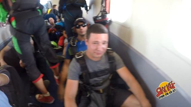 Мой первый прыжок с парашютом в Израиле 2017 !!!