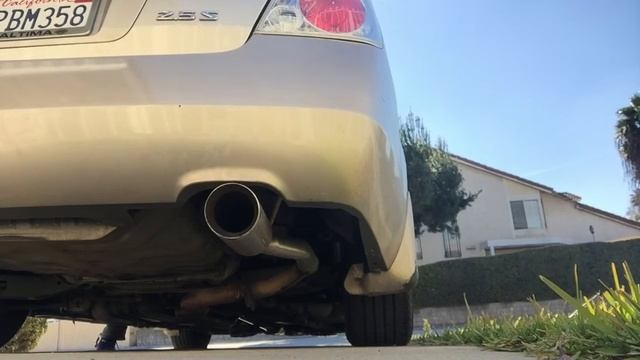 Straight Pipe Nissan Altima 2005 смотреть онлайн