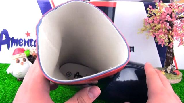 Детские резиновые сапоги American club 457/19. Видео обзор от STEPIKO смотреть онлайн