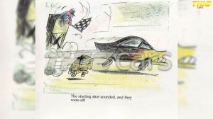 Disney•Pixar Cars Original Storyboards of «Yellow Car 1995» and «American Car 1999».