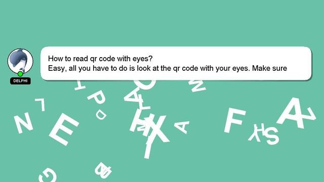 How to read qr code with eyes? смотреть онлайн