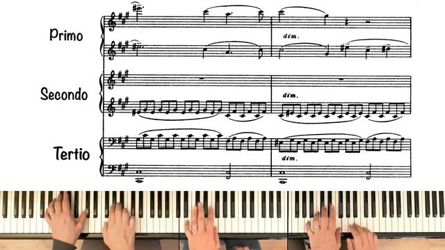 RACHMANINOV : Romance, 6 hands on my own ! смотреть онлайн
